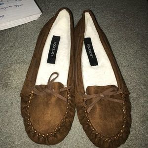 Brown Moccasins- slippers